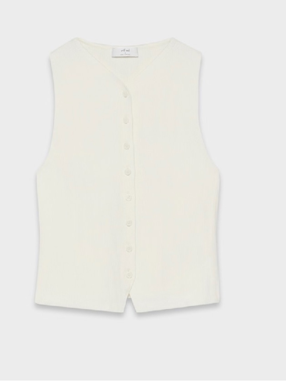 Aritzia Cream Croquet Sweater Vest - NOT FOR SALE